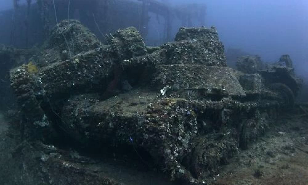 Βρέθηκαν ιαπωνικά τανκς του Β΄ παγκόσμιου πολέμου στο βυθό